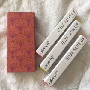 Colourpop “Up And Away” NWT Lip Bundle